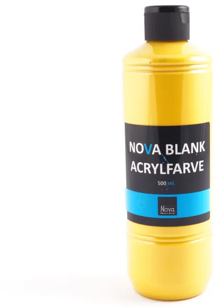 Nova acrylic paint gloss 500 ml. Sun yellow
