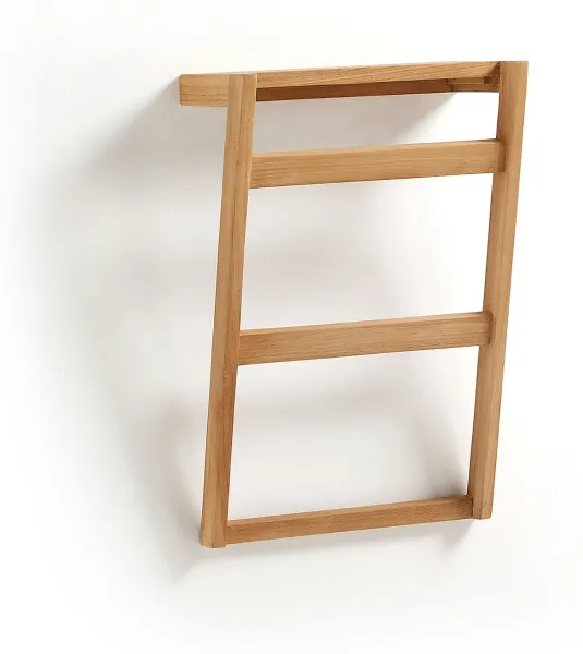 Kuveni, towel rack, natural, solid wood