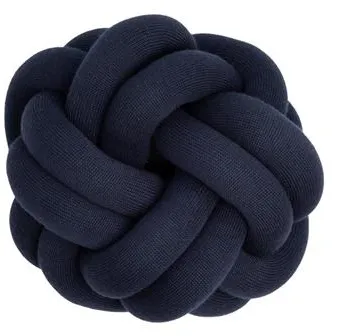 Design House Stockholm Knot Cushion Dark Blue