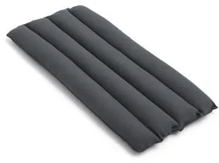 HAY Palissade Soft Quilted Cushion For Dining Chair With Armrests Anthracite