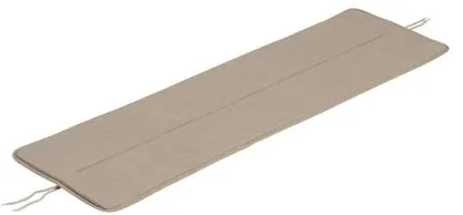 Muuto Linear Cushion for Steel Bench 110 cm Warm Beige