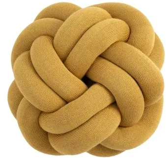Design House Stockholm Knot Cushion Yellow